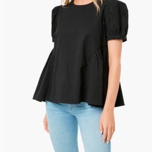 Pomander palace black julianna bow top